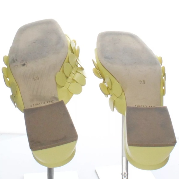 $295 Dee Ocleppo Japan yellow mules slides 6.5 - Picture 7 of 7